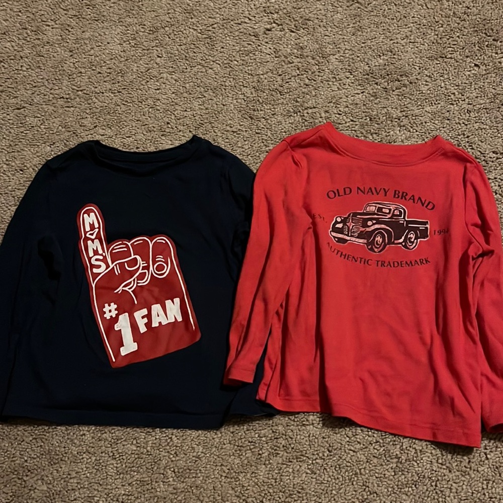 Toddler boys long sleeve